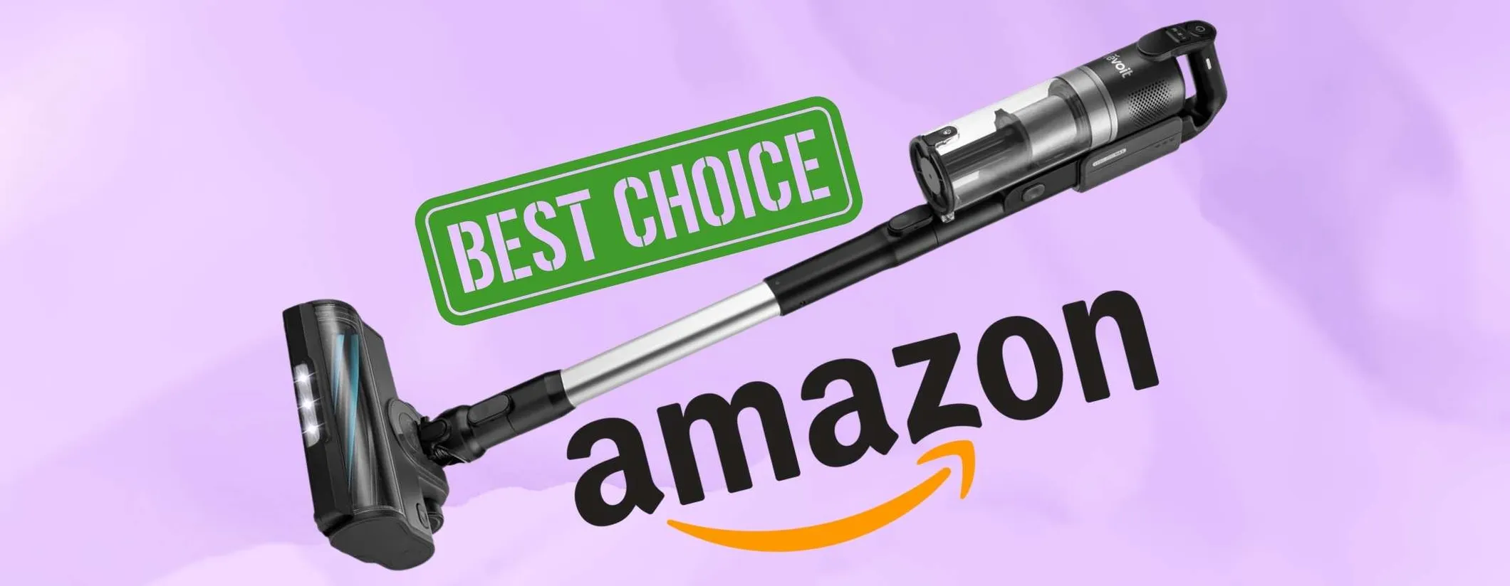 Scopa elettrica con autonomia pazzesca da 1 ora, grande opportunità su Amazon