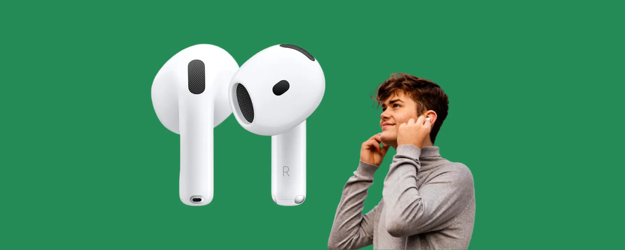 Sconto Amazon: Apple AirPods 4 a 129 euro