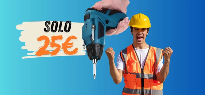 Avvitatore Elettrico Batteria: scopri come averlo a soli 25€ su eBay