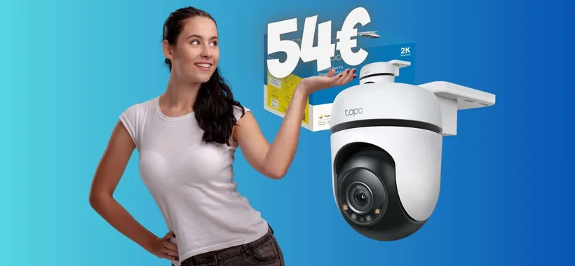 Telecamera di sorveglianza con visione notturna a colori (54€)