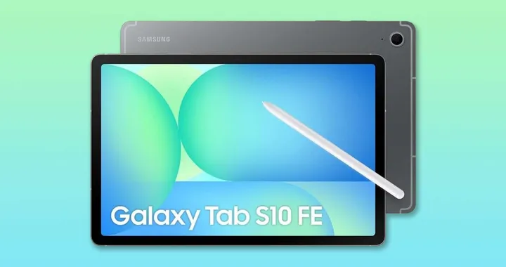 Samsung Galaxy Tab S10 FE crolla sotto i 400€: è l'affare Amazon di oggi