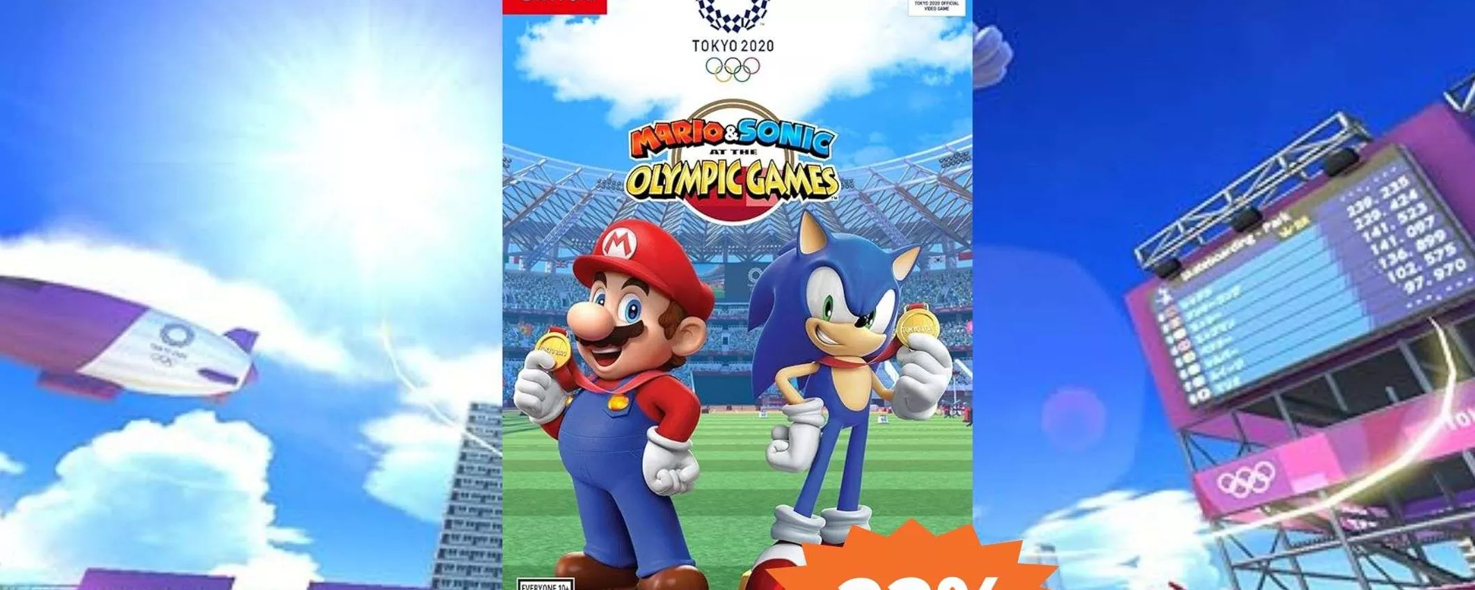Mario & Sonic ai Giochi Olimpici: SCONTO eccezionale su Amazon