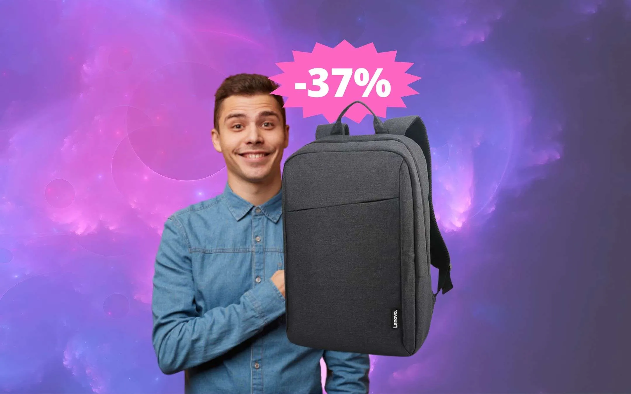 Zaino Lenovo per laptop eleganza e resistenza in MEGA sconto