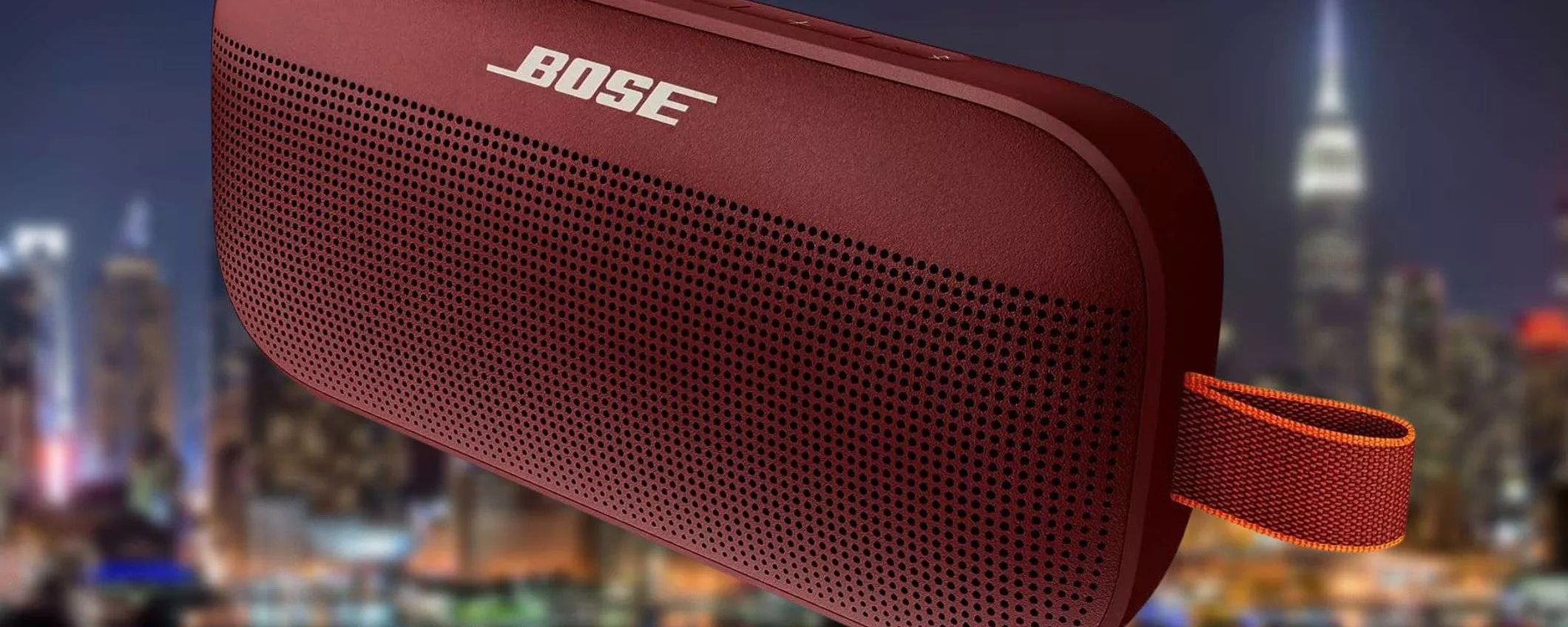 Bose SoundLink Flex: speaker PREMIUM, prezzo BASSO su Amazon (finalmente)