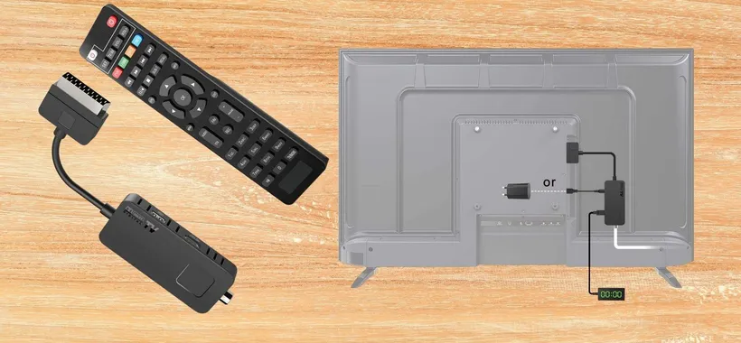 Digitale Terrestre: decoder INVISIBILE con WiFi e media player a 22€