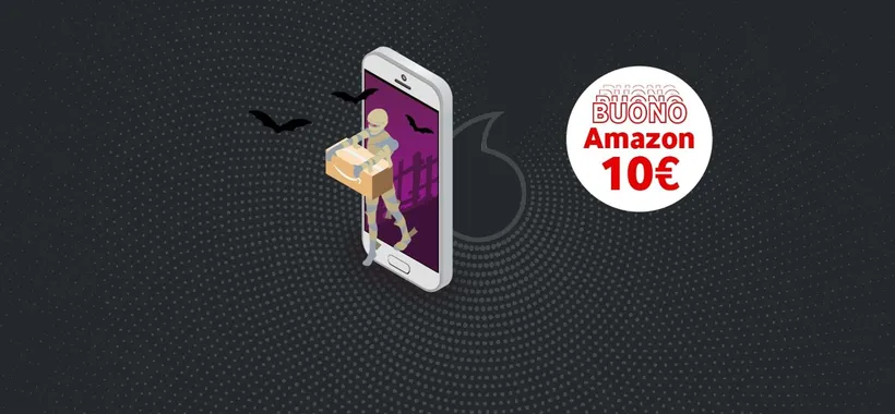 Vodafone Halloween: Buono Amazon 10€, ecco come!