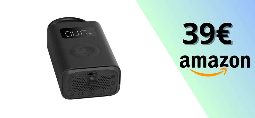 Compressore portatile Xiaomi: un must per ogni viaggio, ora in sconto del 20%
