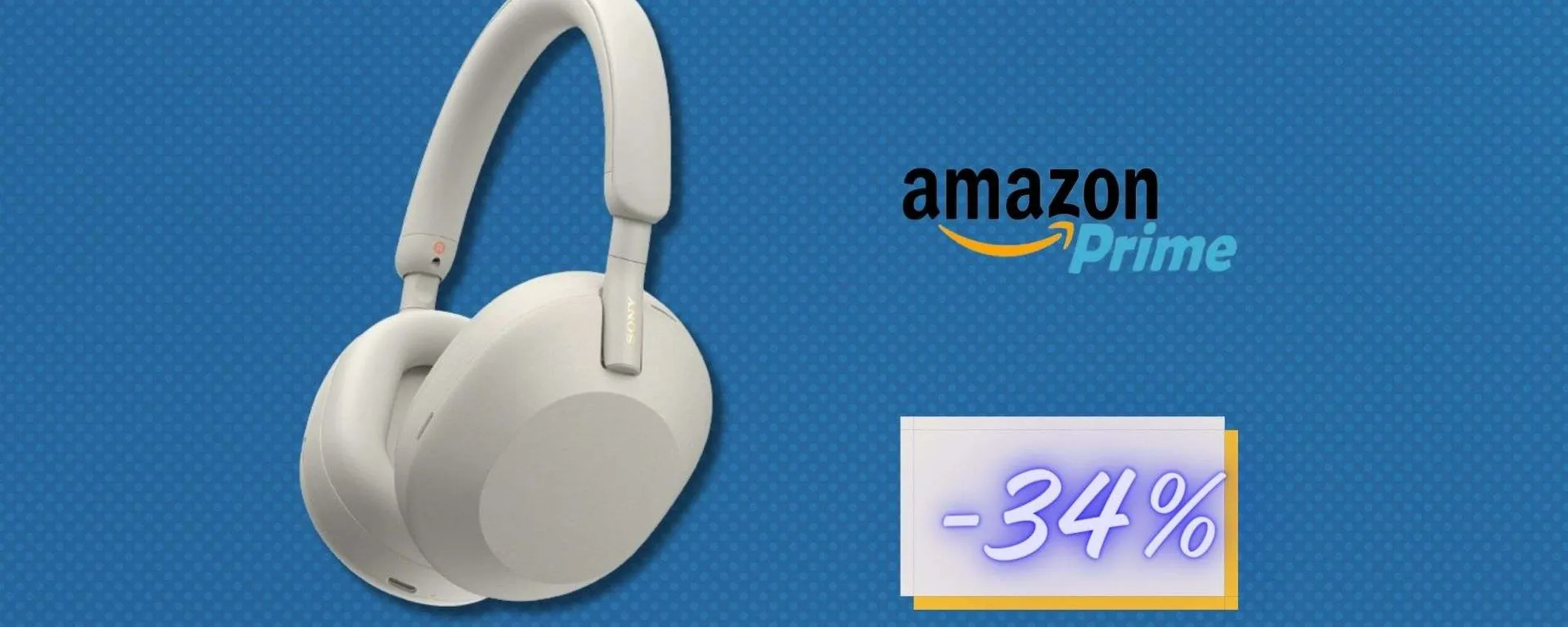 Sony WH-1000XM5 in offerta ad appena 275€: semplicemente le migliori