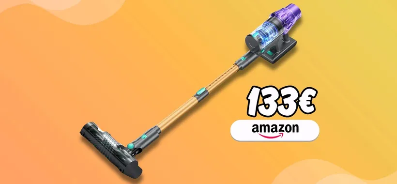 A tutta forza le pulizie con l'aspirapolvere senza fili 50KPA (-107€)
