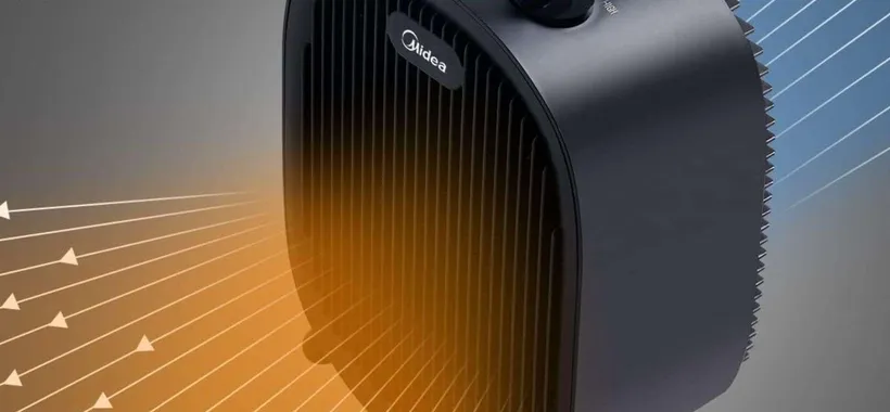 Stufa bagno e camera a 14€ su Amazon: COMPATTA, calda, bassi consumi (-51%)