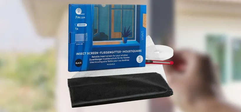 Zanzariera per finestra con nastro velcro: FACILISSIMA da installare e a meno di 5€