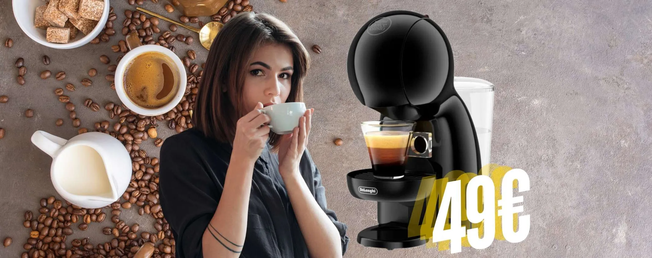 OFFERTA BOMBA eBay: macchina per espresso De’Longhi Piccolo Xs a 49€