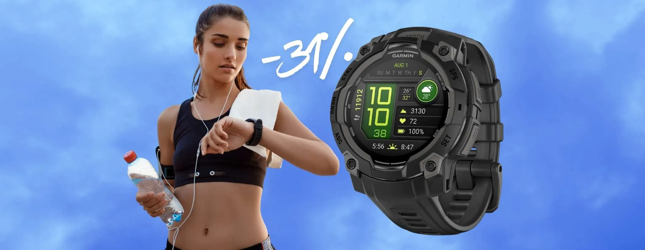 Garmin Instinct 3 è una bestia: oltre 90 app, resistenza a 10ATM e 18gg di autonomia