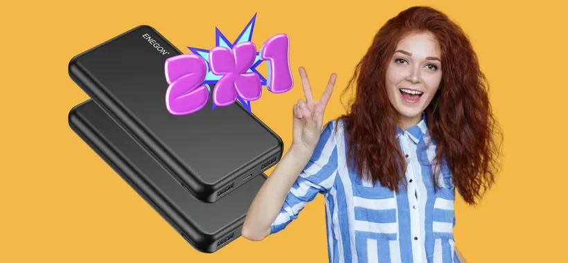 2 power bank al prezzo di uno con lo sconto del 50% di Amazon, WOW