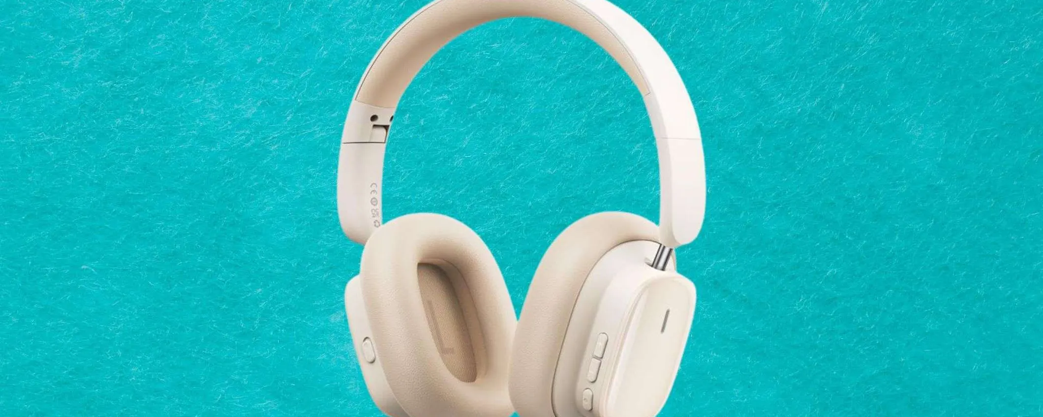 Cuffie Bluetooth Baseus Bowie H1i in offerta: il prezzo scende sotto i 40€