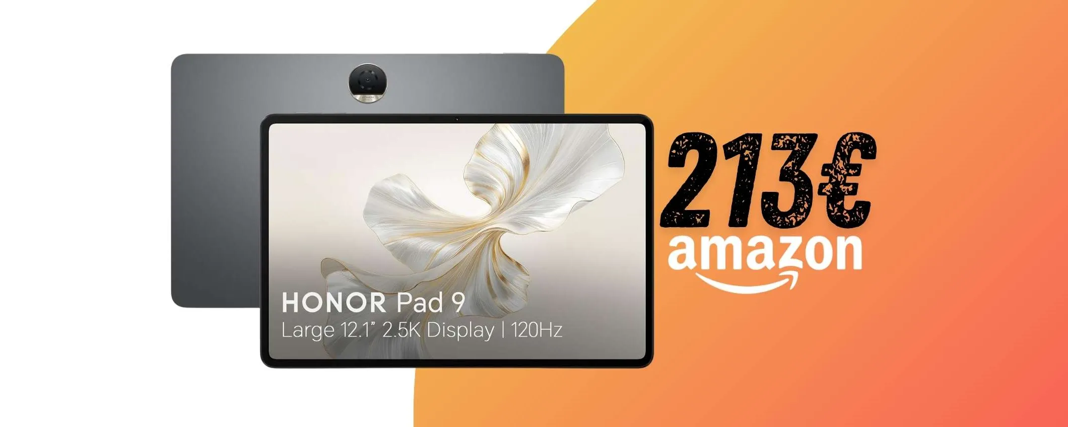 HONOR Pad 9 (8GB/256GB) da 12,1 pollici a un prezzaccio, BEST BUY