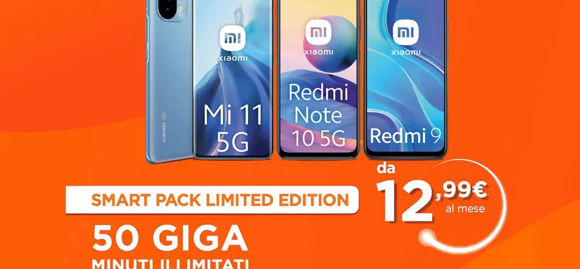 WINDTRE SmartPack Limited: 50GB e device da 12,99€