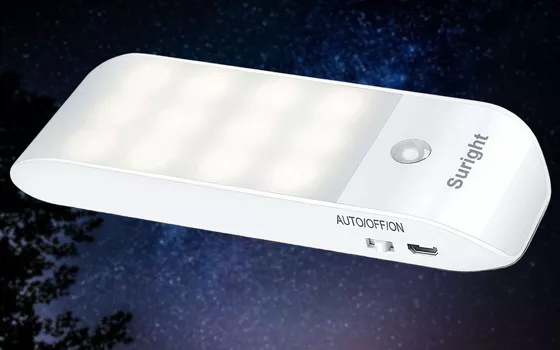 Esclusiva luce automatica wireless a prezzo RIDICOLO su Amazon (5,99€)