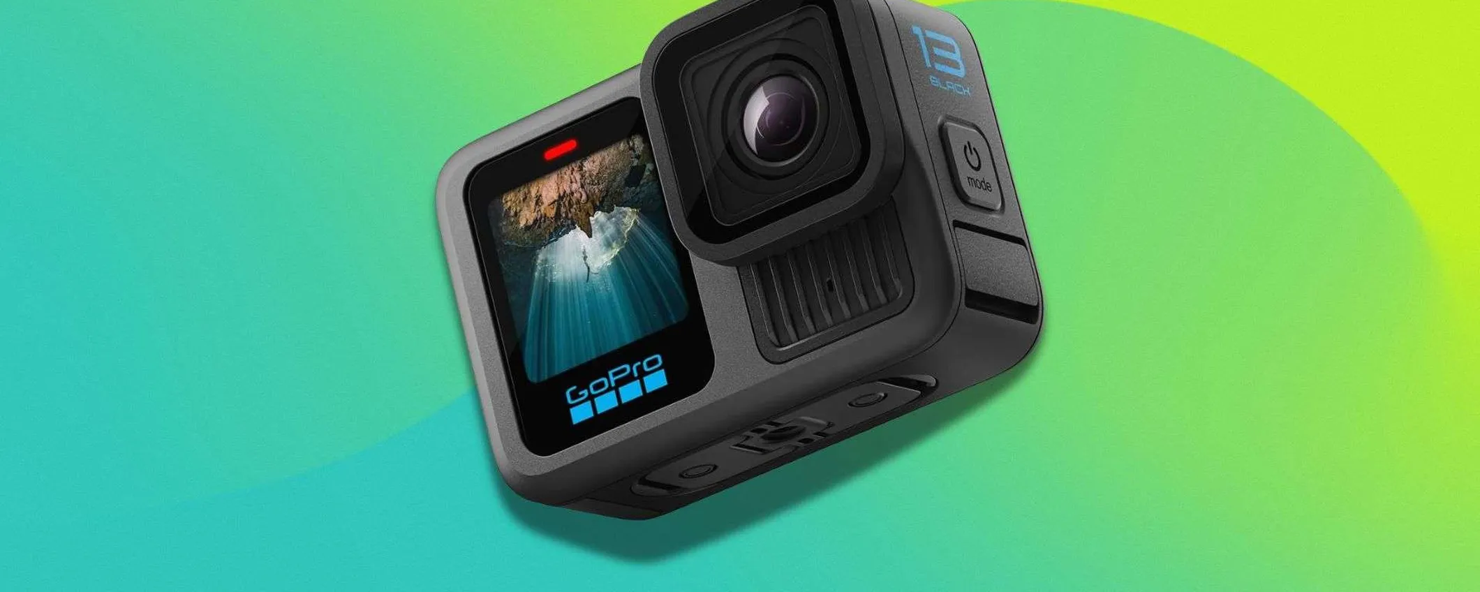 GoPro HERO13: la action cam 5.3K e HDR è in SUPER OFFERTA su Amazon (-26%)