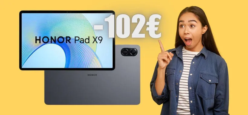 Honor Pad X9 da 11,5" a 102€ in MENO: FOLLIA eBay da non perdere