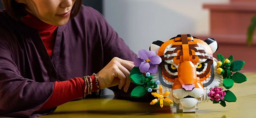 LEGO Art Tigre 3D: fantastica novità subito DISPONIBILE su Amazon