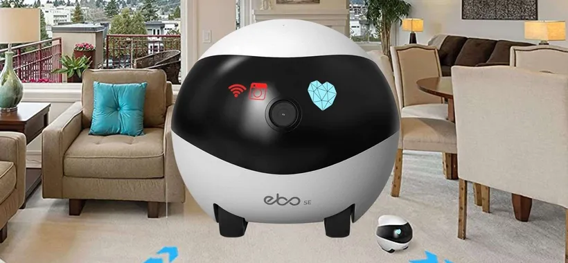 Robot videocamera che gira per casa: MAI VISTO, offertona