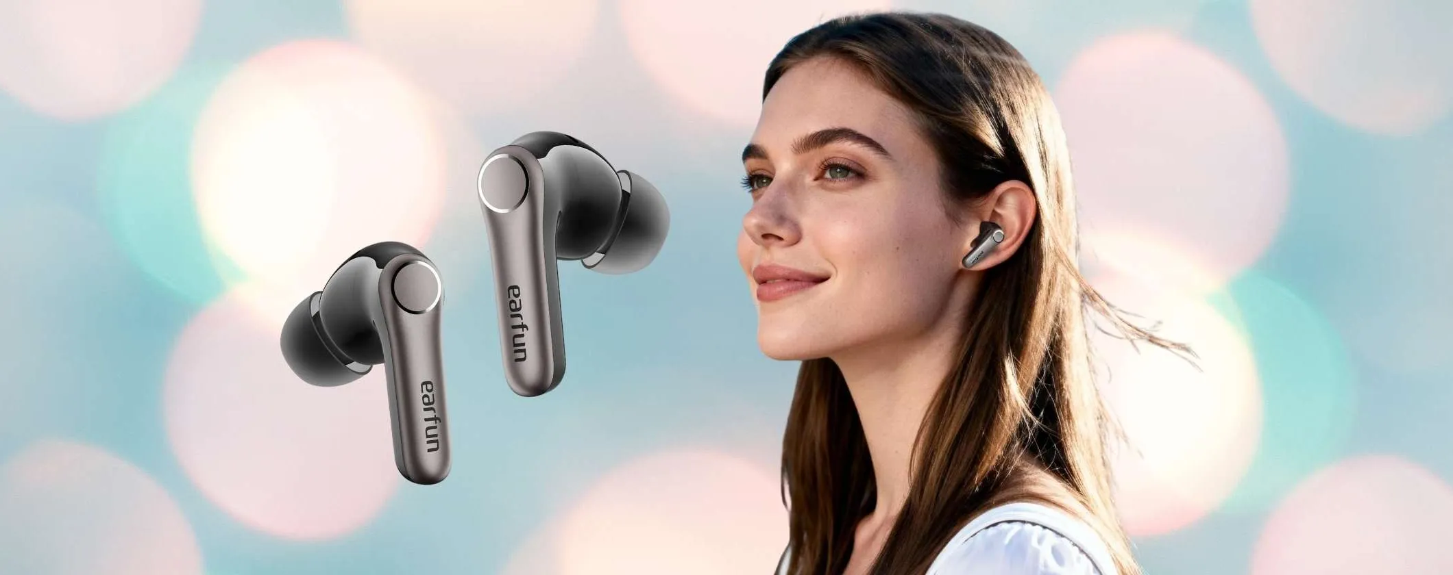 EarFun Air Pro 4+ con cancellazione adattiva del rumore e traduzione delle lingue