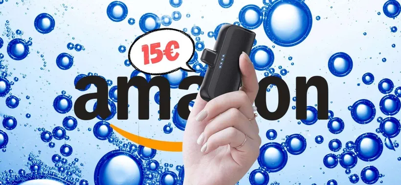 Non ami i power bank? Questo non si vede nemmeno ed è tuo a 15€