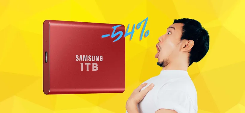 Samsung: SSD portatile da 1TB a MENO della METÀ su Amazon