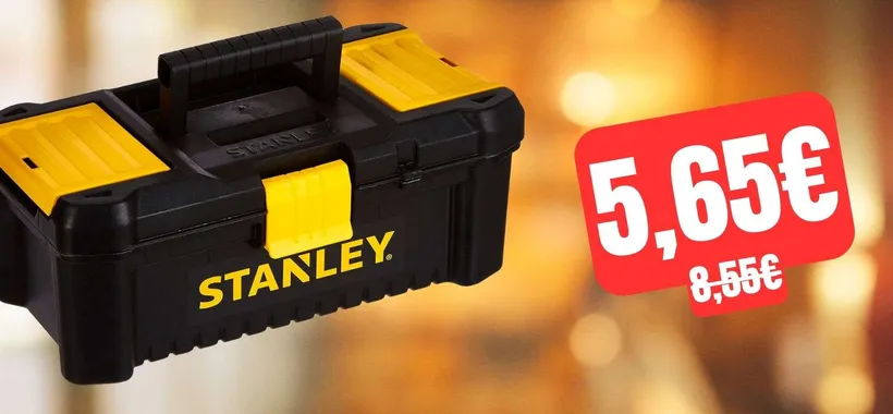 Cassetta porta utensili Stanley: un AFFARE su Amazon a soli 5,65€