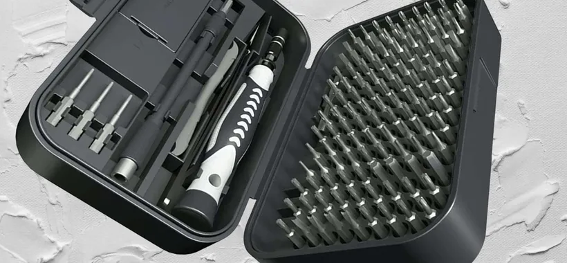 Mega kit cacciavite di precisione 130 pezzi a 17€: sconto ASSURDO 40%