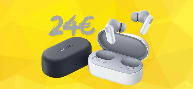 Audio per 38h e cancellazione del rumore con OPPO Enco Buds2 Pro al 51%