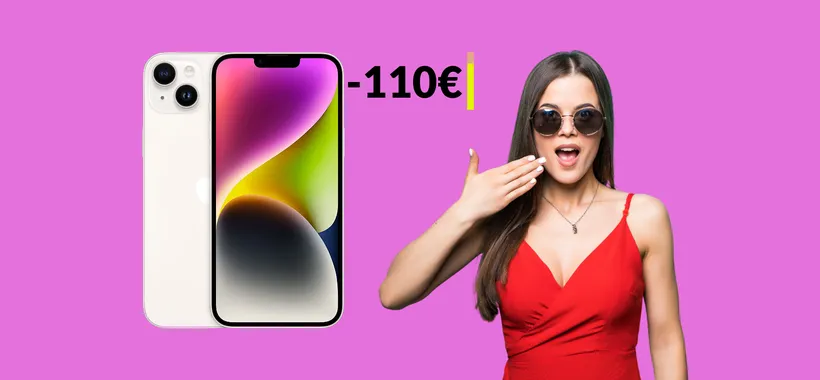 iPhone 14 Plus: con questo SCONTO Amazon è imperdibile (-110€)