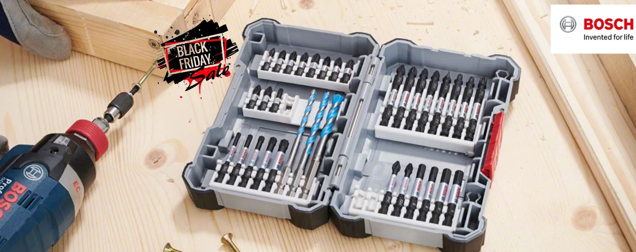 Bosch Professional Set da 35 punte e bit a soli 24€ con il Black Friday di Amazon
