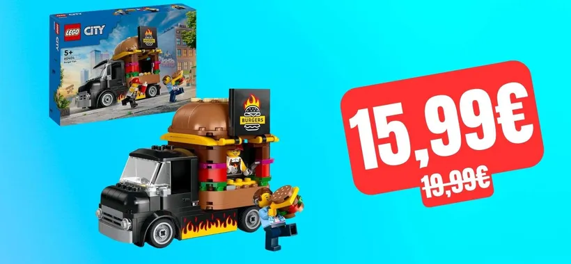 Il LEGO Furgone degli Hamburger è in OFFERTA su Amazon