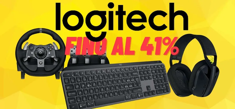 Bestseller Logitech: su Amazon sconti fino al 41% su 5 dispositivi pazzeschi