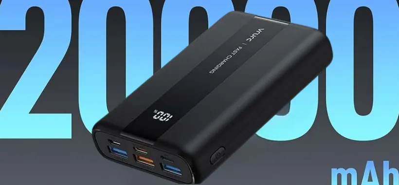 Batteria scarica? Niente paura con questo Power Bank da 20000mAh a 18€