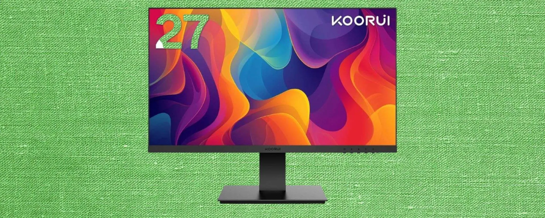 Questo monitor da 27 pollici è in offerta ad un prezzo molto competitivo