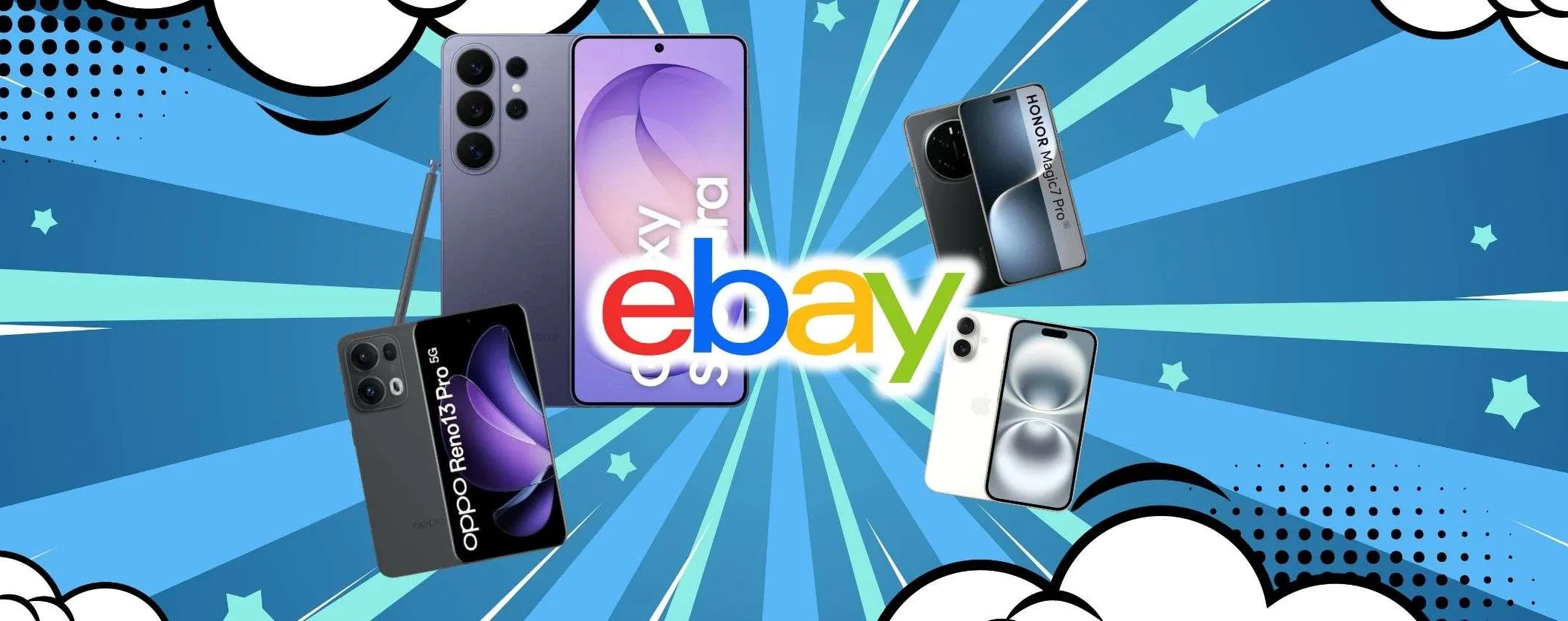 4 smartphone dalle prestazioni bomba in promo folle su eBay