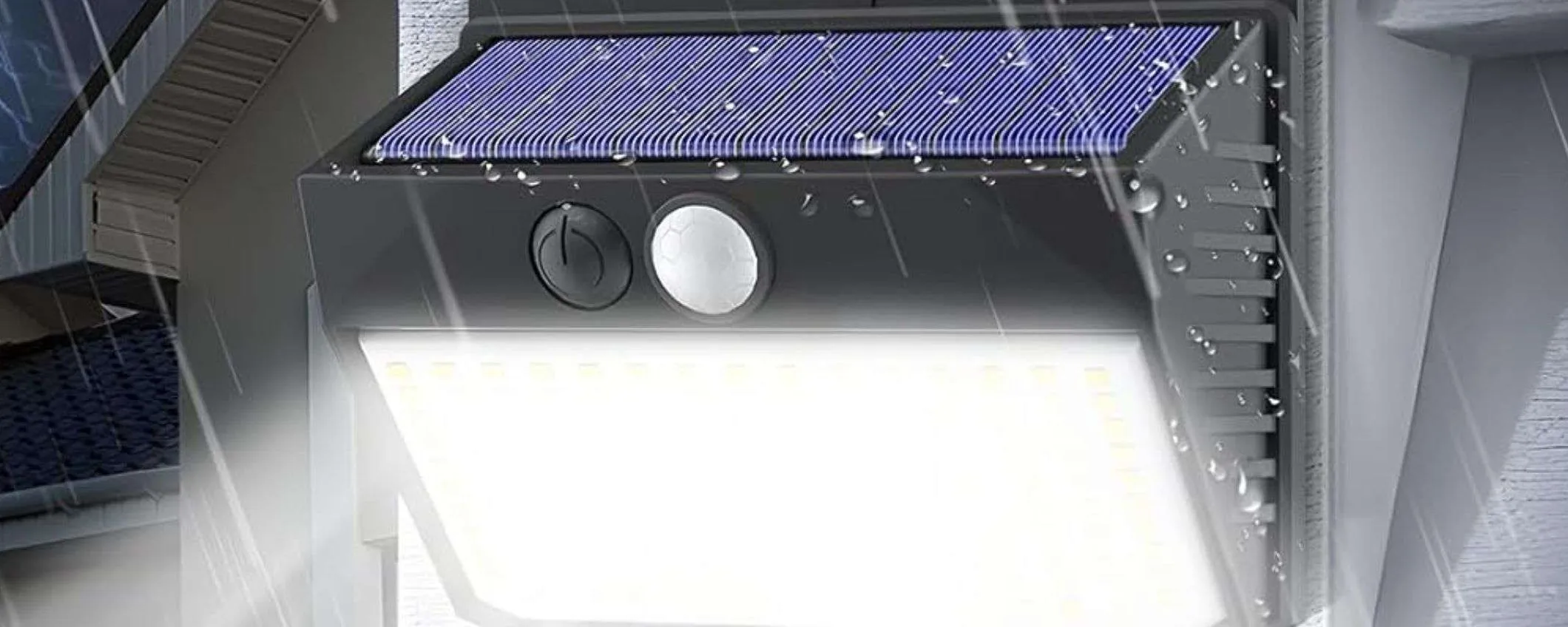 Luce solare 4,50€: ALTA INTENSITÀ luminosa, ZERO spesa elettrica