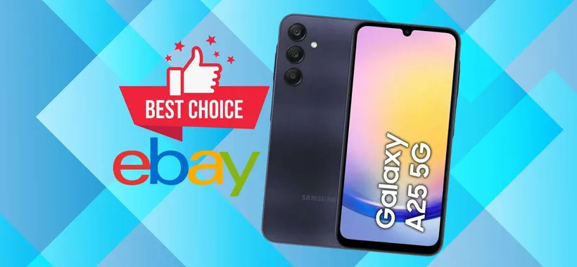 Samsung Galaxy A25 5G da 256GB: piccola spesa e massima resa (eBay)