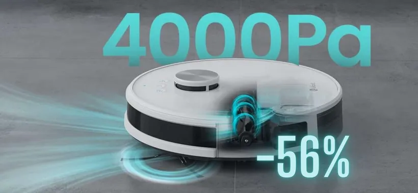 LEFANT M1: robot aspirapolvere lavapavimenti con 4000pa di potenza