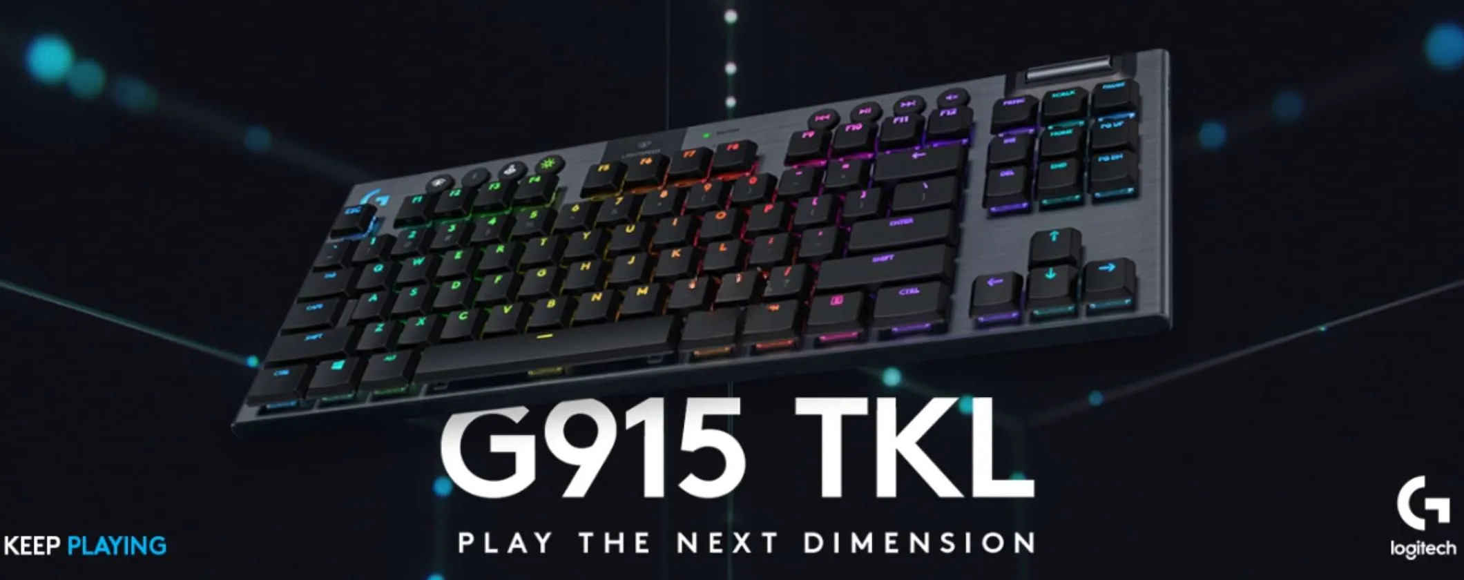 Logitech G915 LIGHTSPEED: tastiera wireless da gaming per non perdere mai
