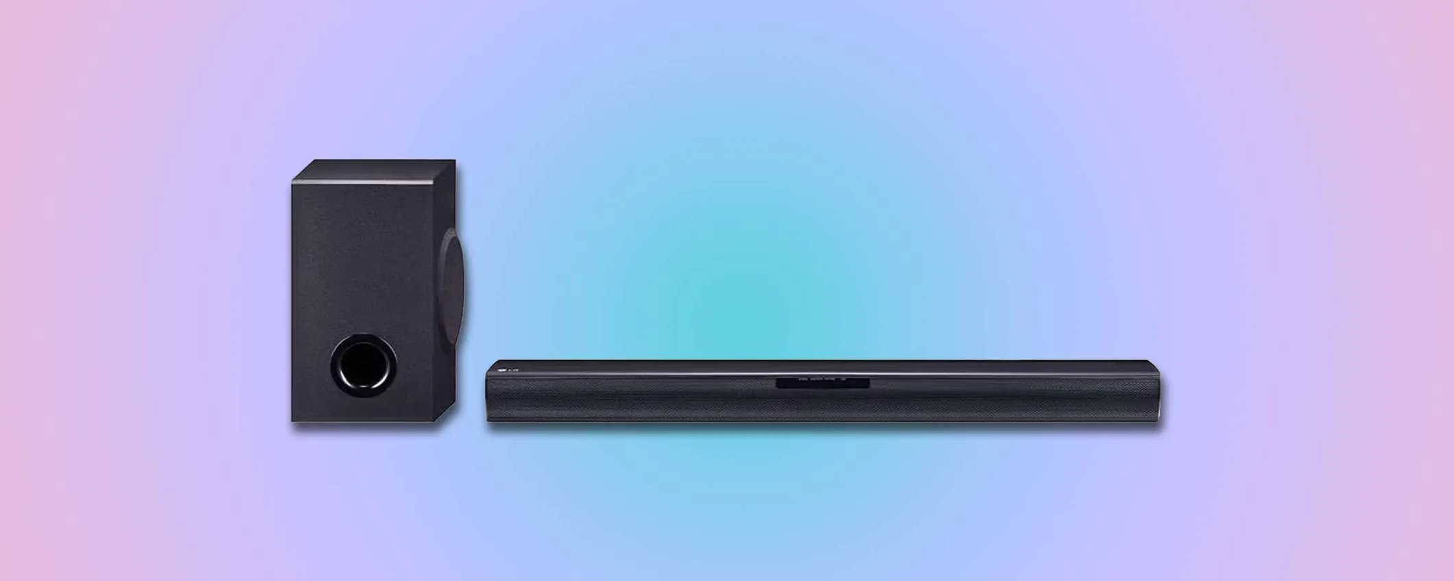 Soundbar LG con subwoofer wireless: prezzo eccezionale su eBay (108€)