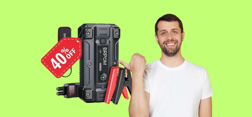 Avviatore di emergenza che usi anche come power bank (-40%)