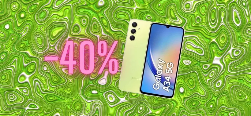 Samsung Galaxy A34 256GB: RISPARMI il 40% su eBay