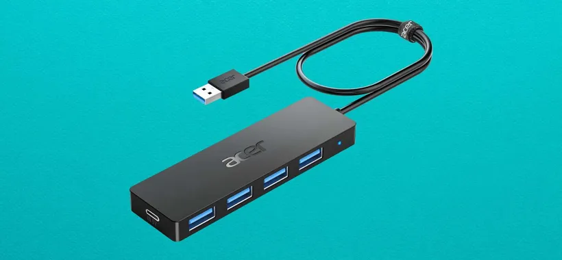 Acer Hub USB 3.0: ottimizza le tue connessioni con il multi-adattatore a 11,19€