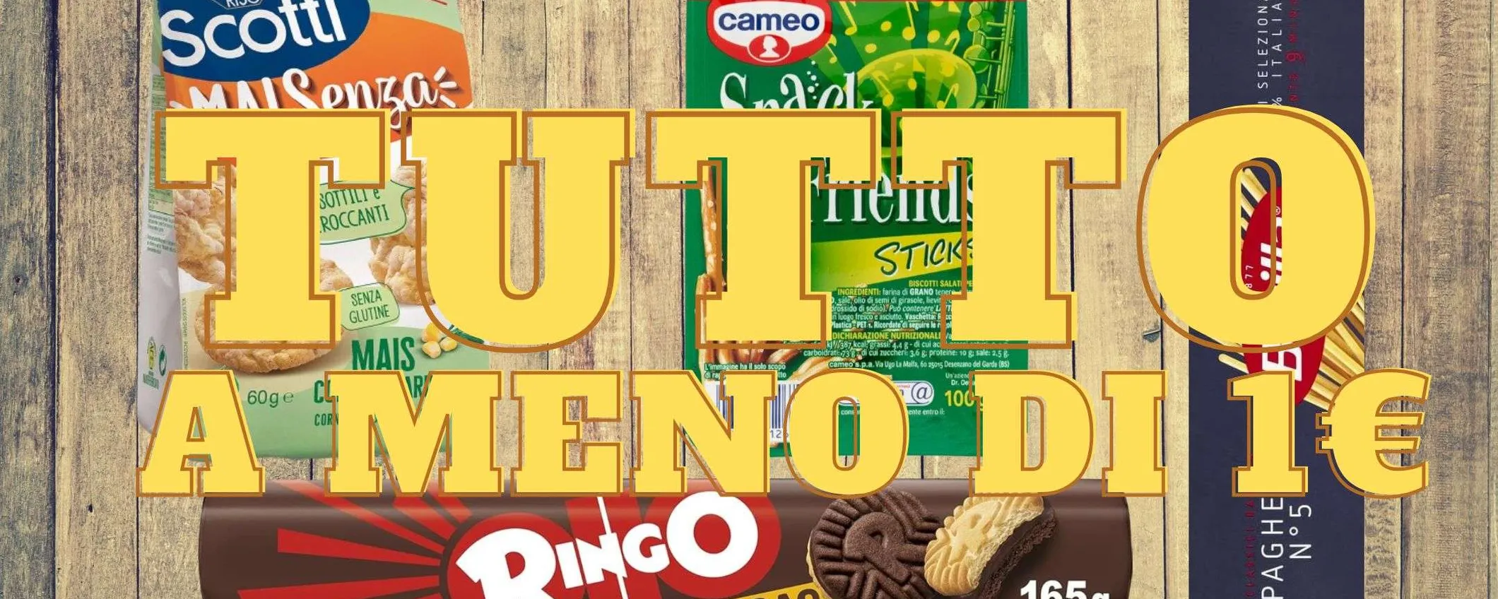 Tutto a meno di 1€: promo SPETTACOLARI nel supermercato di Amazon