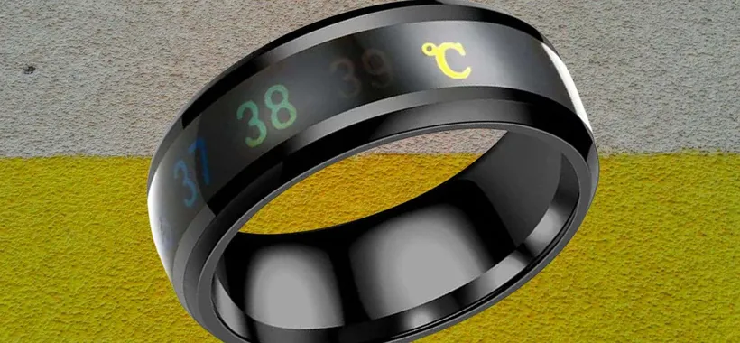 Con 1,56€ prendi l'anello che misura la TEMPERATURA corporea (Amazon)