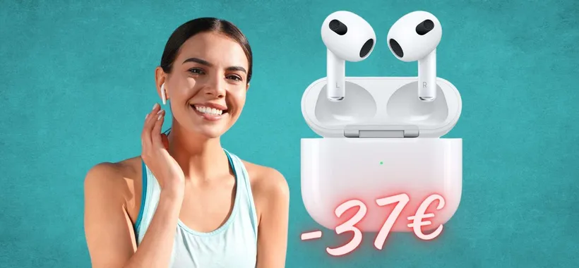AirPods di 3a generazione a un PREZZO MAI VISTO, solo su eBay (-37€)